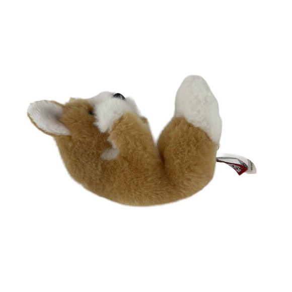 Douglas Corgie Puppy Plush 6" Tan White Stuffed Animal Dog Toy Lil' Handful - Picture 4 of 7